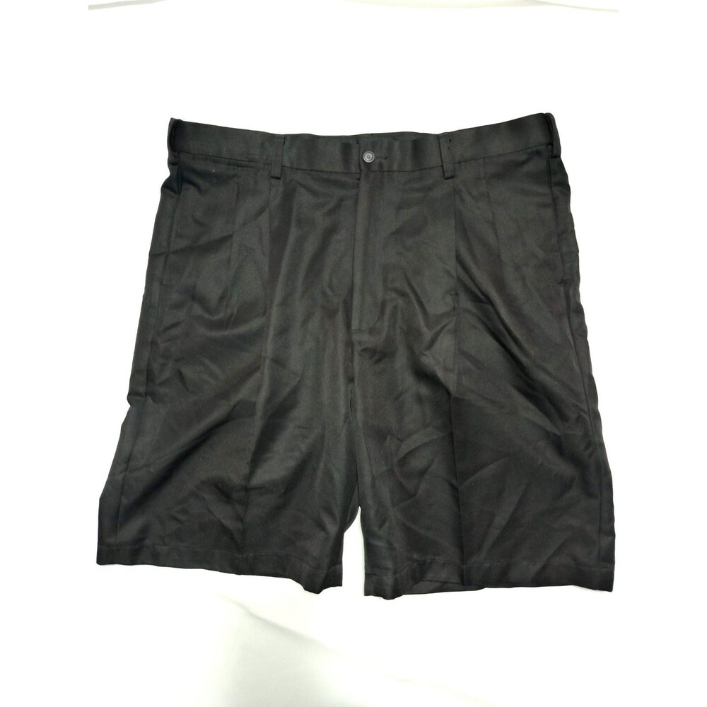 Pro Tour Mens Size 40 Black Pleated Dress Golf Shorts Casual